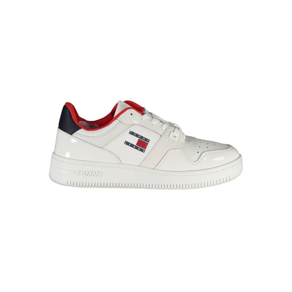 Tommy Hilfiger Leather Sneaker — White