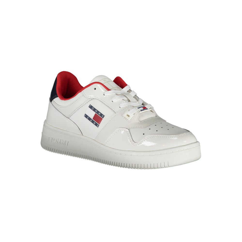 Tommy Hilfiger Leather Sneaker — White