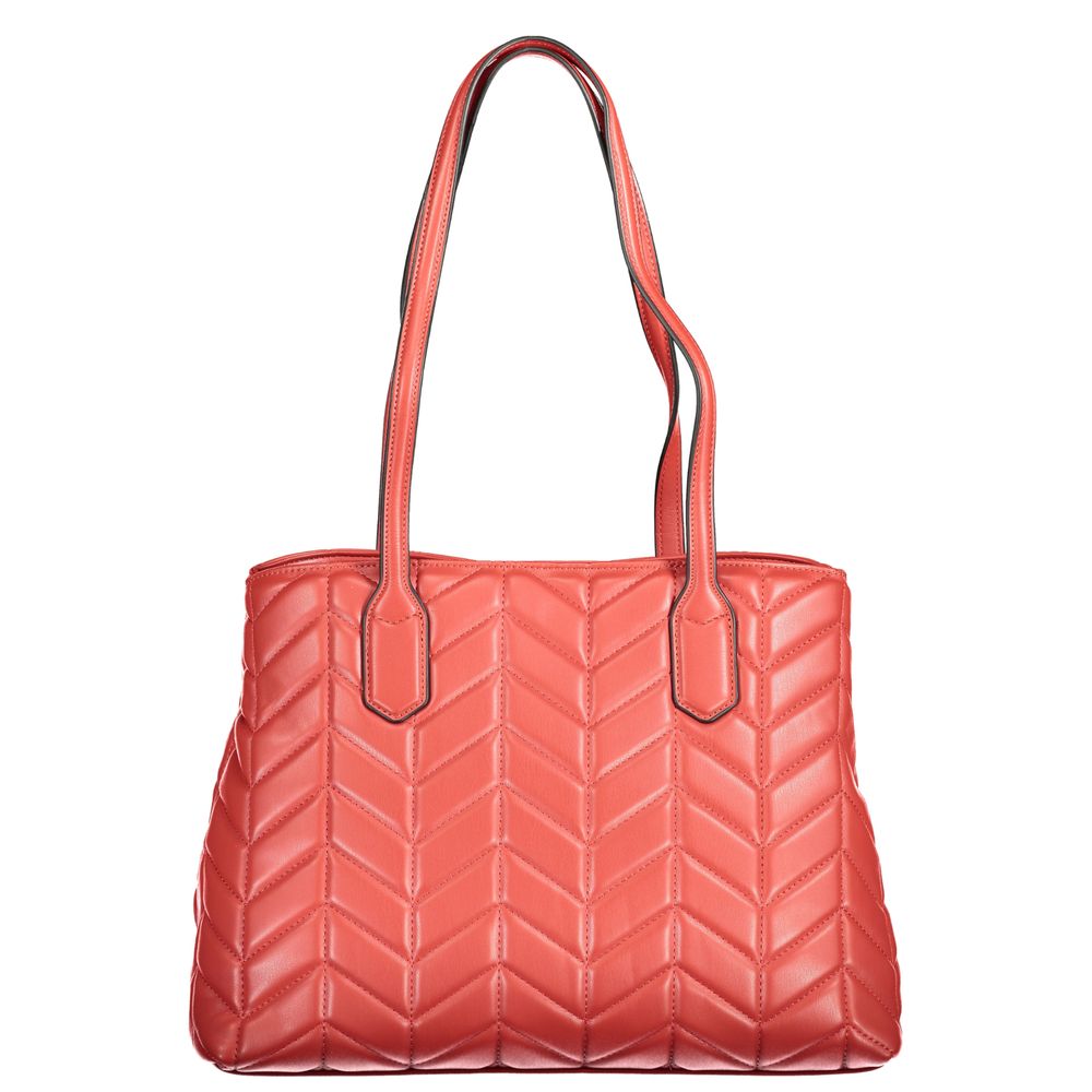 Mario Valentino Bag — Red Polyurethane