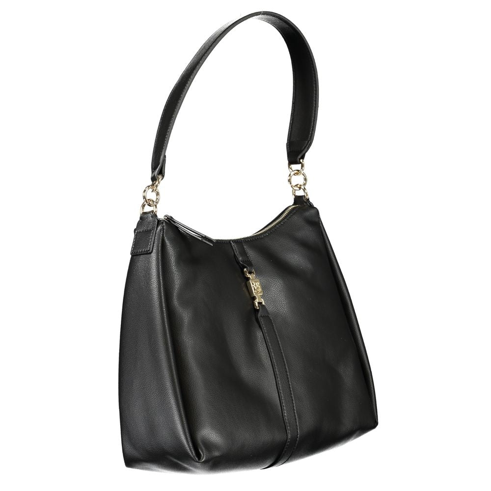 Tommy Hilfiger Shoulder Bag — Black Polyester