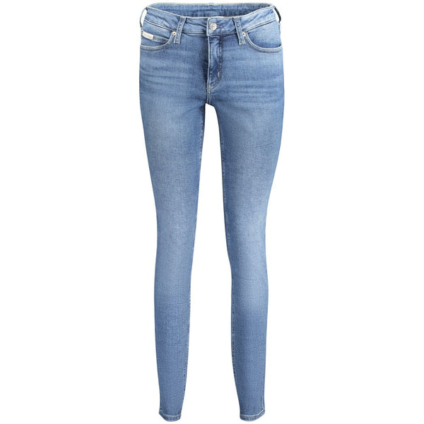 Calvin Klein Skinny Jeans — Blue Cotton