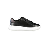Calvin Klein Low-Top Sneaker — Black Leather