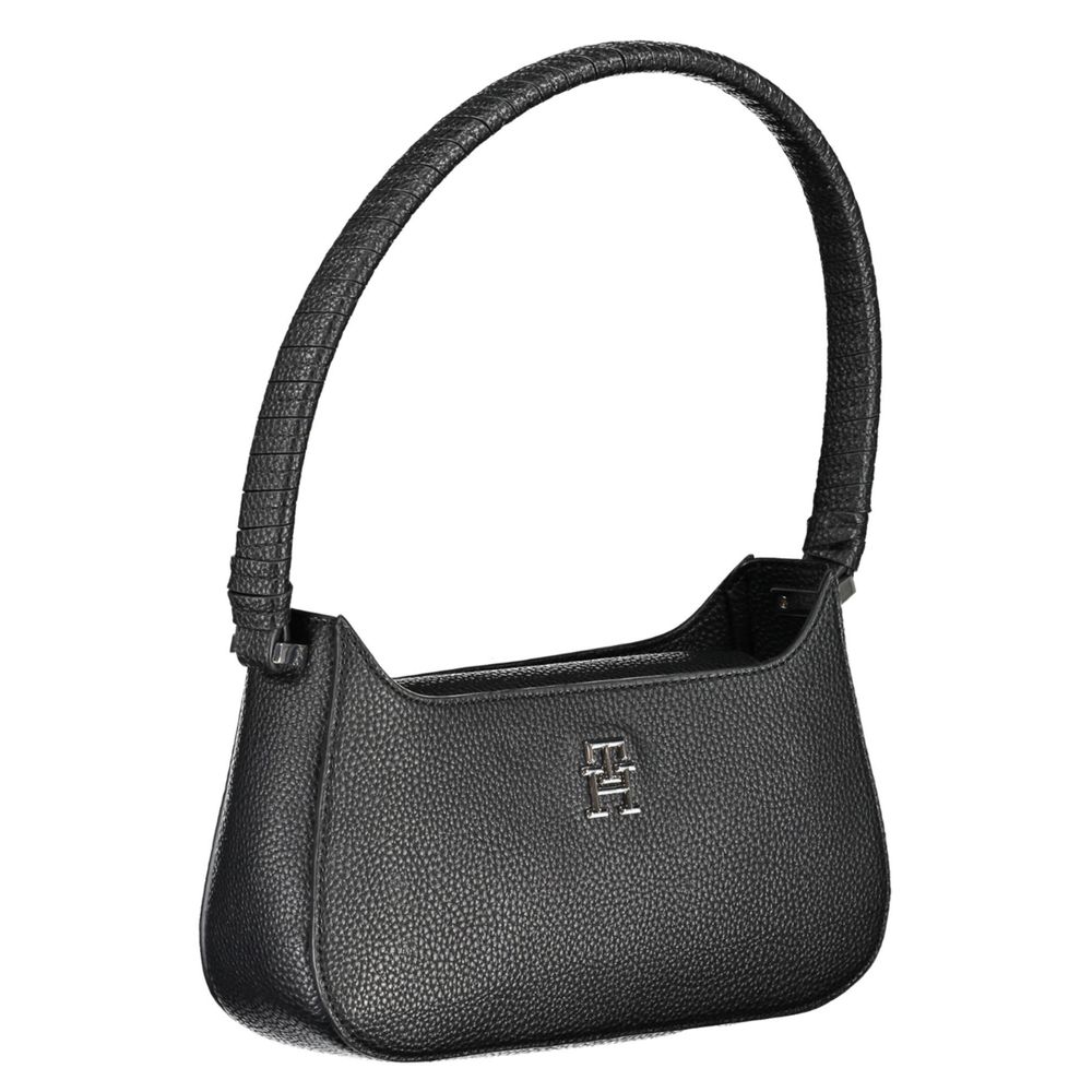 Tommy Hilfiger Handbag — Black Polyurethane