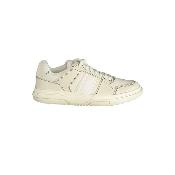 Tommy Hilfiger Low-Top Sneaker — White Polyurethane