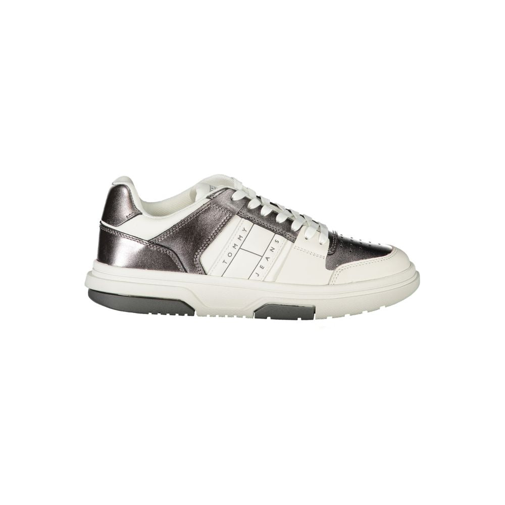 Tommy Hilfiger Athletic Sneaker — White Polyurethane