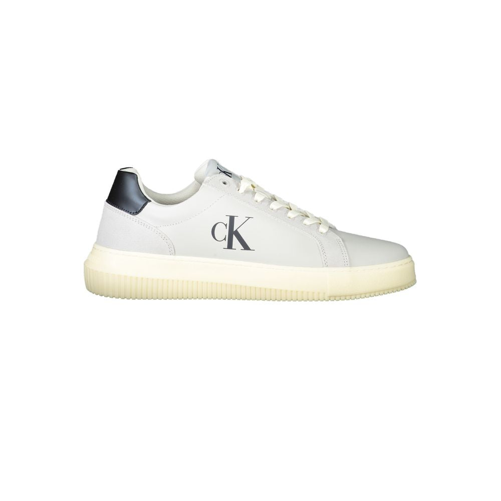 Calvin Klein Low-Top Sneaker — Gray Polyurethane