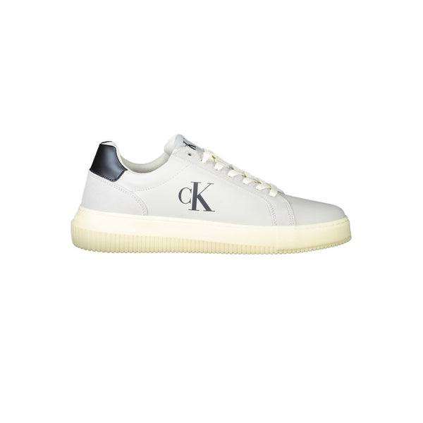 Calvin Klein Low-Top Sneaker — Gray Polyurethane