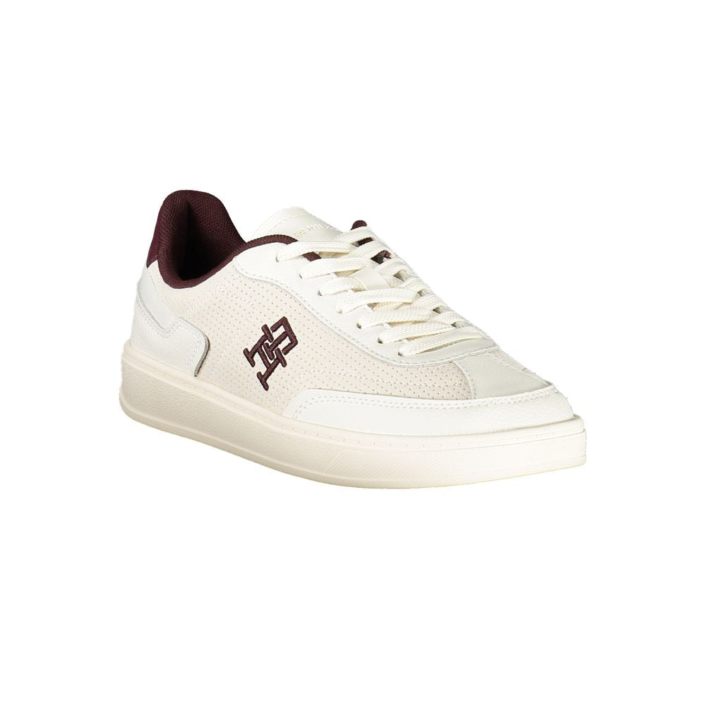 Tommy Hilfiger Low-Top Sneaker — Beige Polyurethane