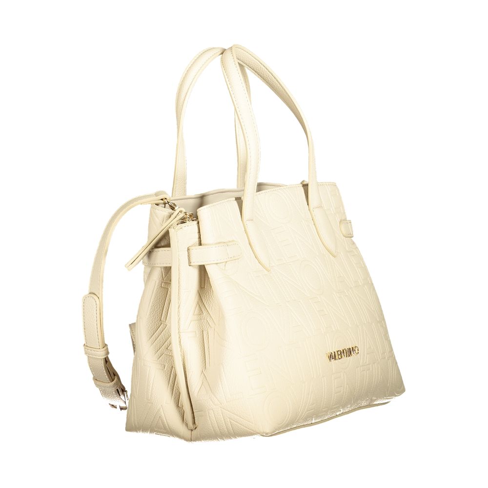 Mario Valentino Bag — Beige Polyurethane