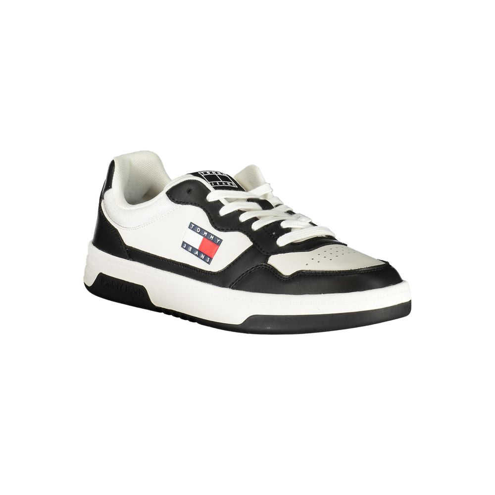 Tommy Hilfiger Athletic Sneaker — Black Polyurethane