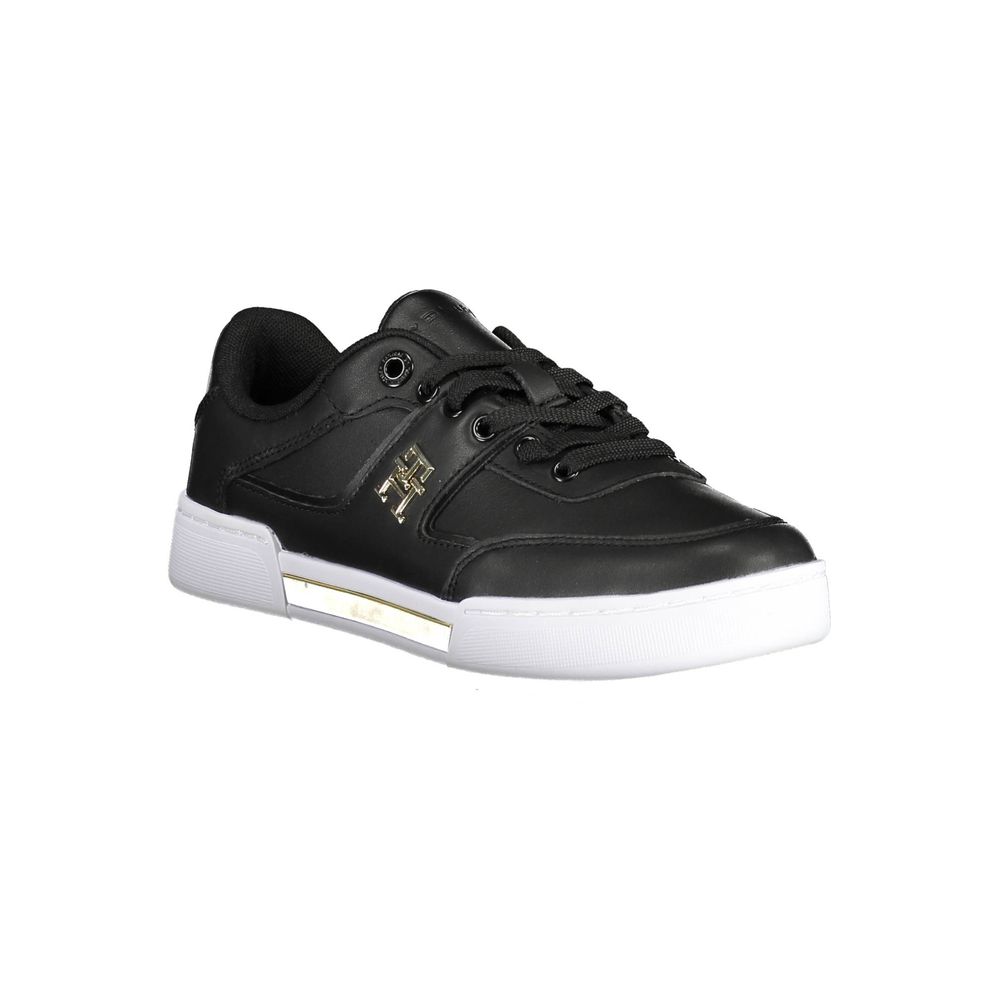 Tommy Hilfiger Polyester Sneaker — Black