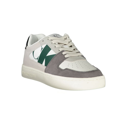 Calvin Klein Athletic Sneaker — White Polyester