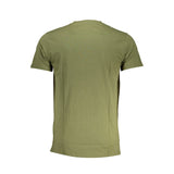 Cavalli Class Crew Neck T-Shirt — Green Cotton