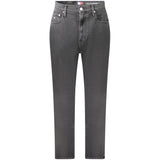 Tommy Hilfiger Mom Jeans — Black Cotton