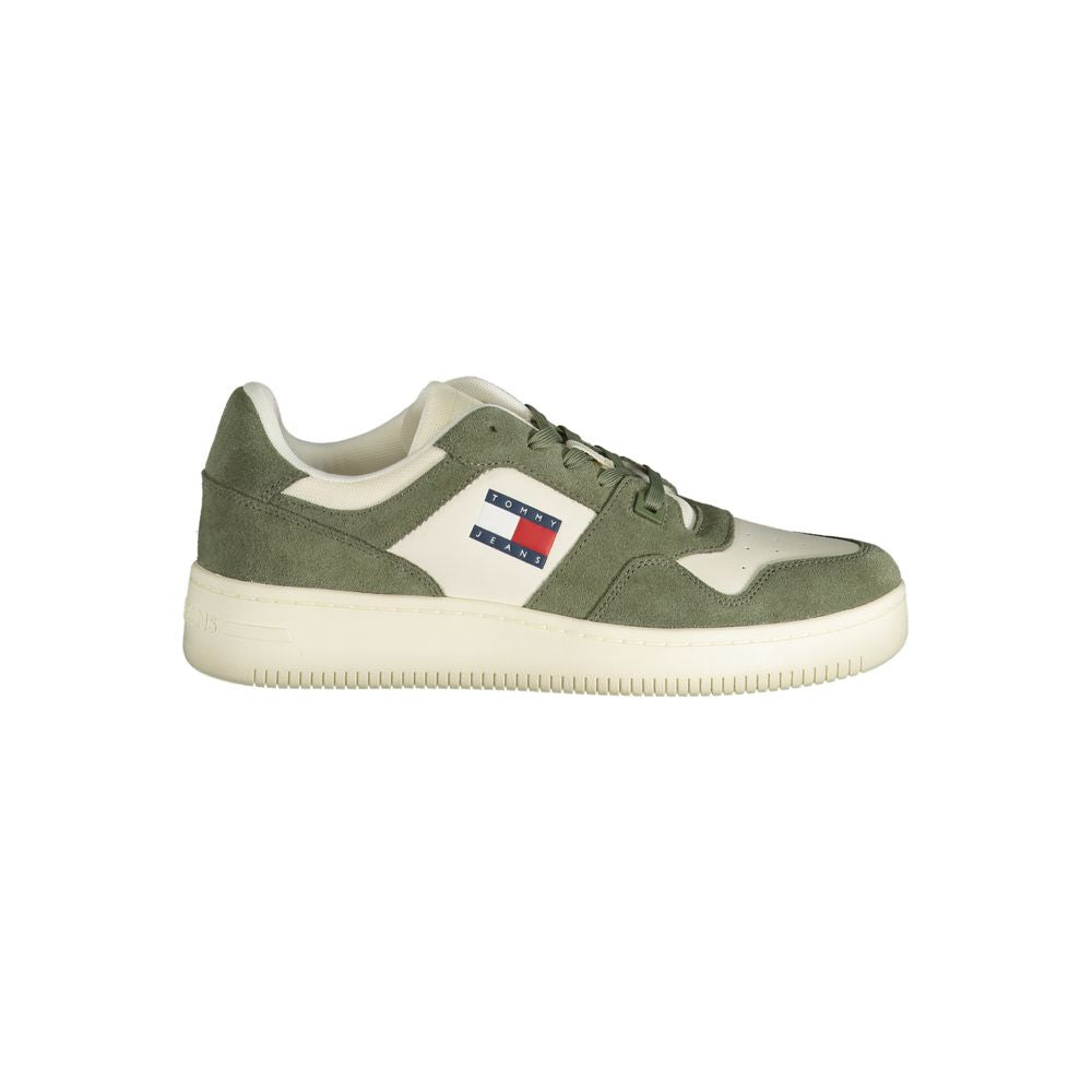 Tommy Hilfiger Athletic Sneaker — Green Leather