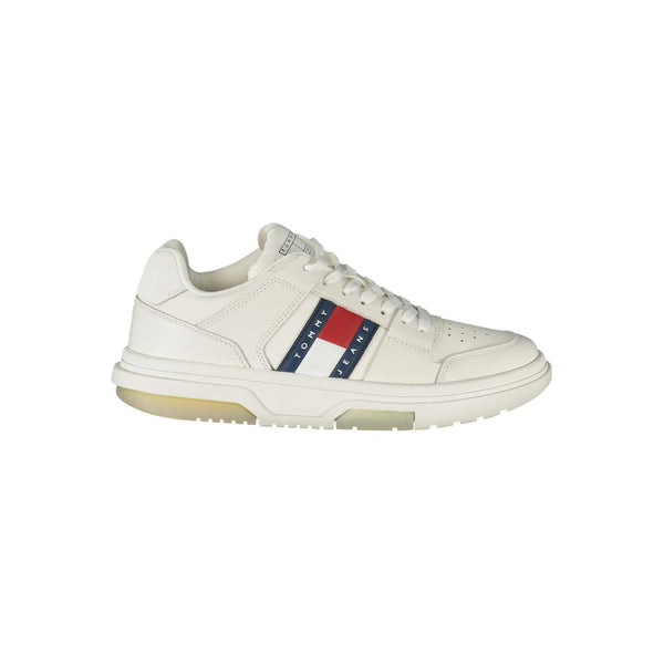 Tommy Hilfiger Leather Sneaker — White