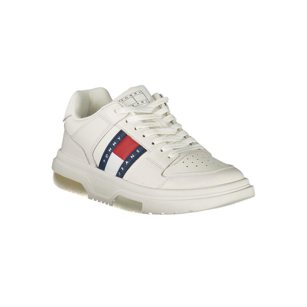 Tommy Hilfiger Leather Sneaker — White