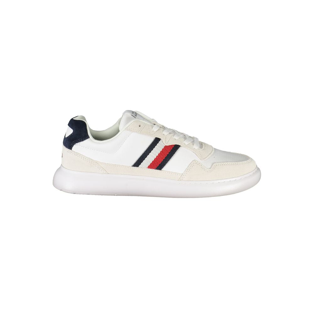 Tommy Hilfiger Athletic Sneaker — White Polyurethane