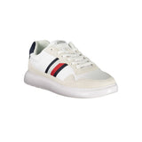Tommy Hilfiger Athletic Sneaker — White Polyurethane