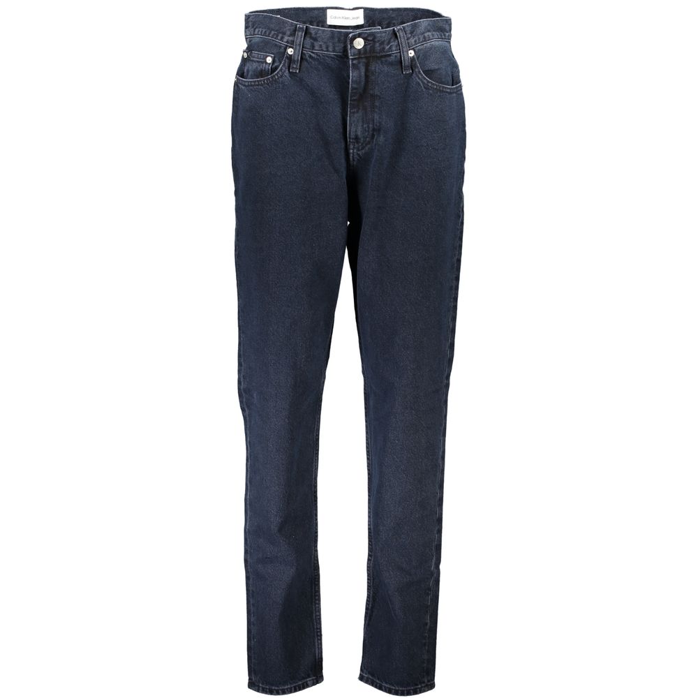 Calvin Klein Mom Jeans — Blue Cotton