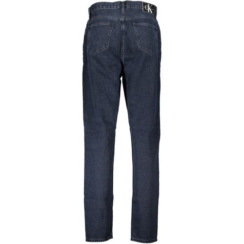 Calvin Klein Mom Jeans — Blue Cotton