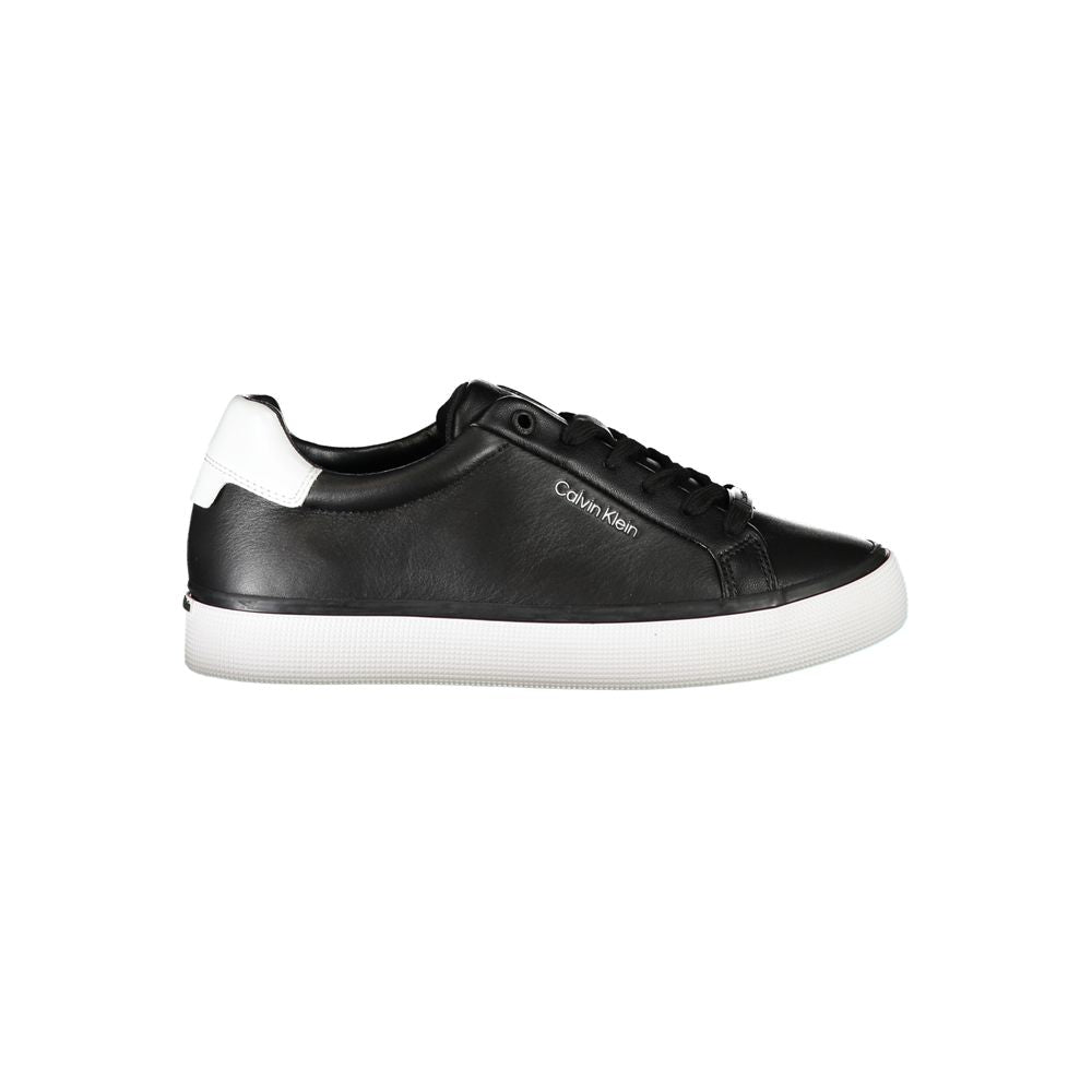 Calvin Klein Athletic Sneaker — Black Leather
