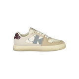 Calvin Klein Athletic Sneaker — Beige Polyurethane