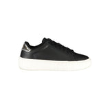 Tommy Hilfiger Leather Low-Top Sneaker — Black