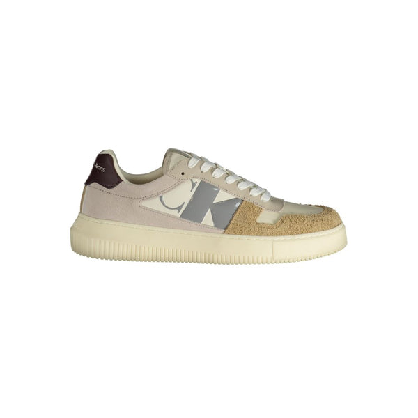 Calvin Klein Polyurethane Sneaker — Beige