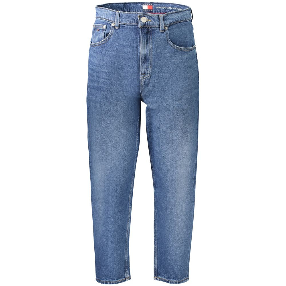 Tommy Hilfiger Mom Jeans — Blue Cotton