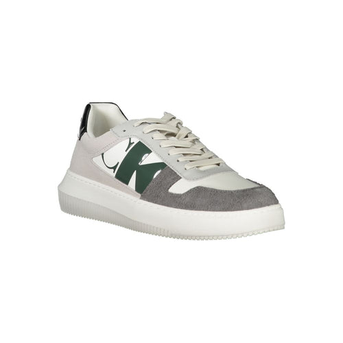 Calvin Klein Athletic Sneaker — White Polyethylene