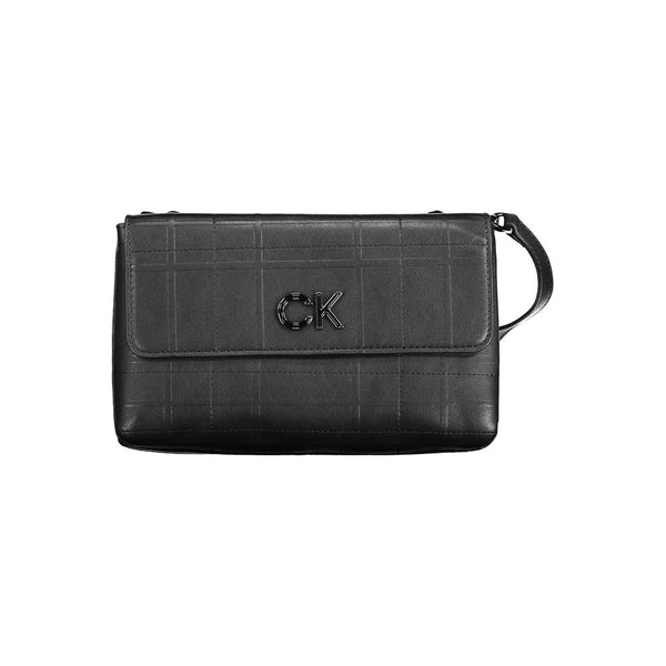 Calvin Klein Shoulder Bag — Black Polyester