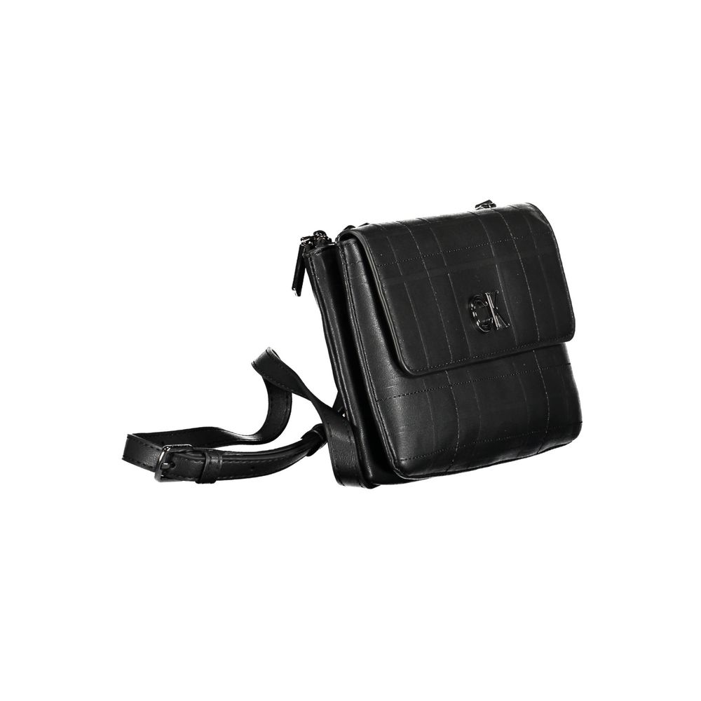 Calvin Klein Shoulder Bag — Black Polyester