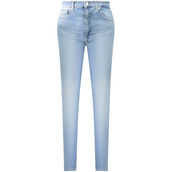 Tommy Hilfiger High-Waisted Skinny Jeans — Blue Cotton