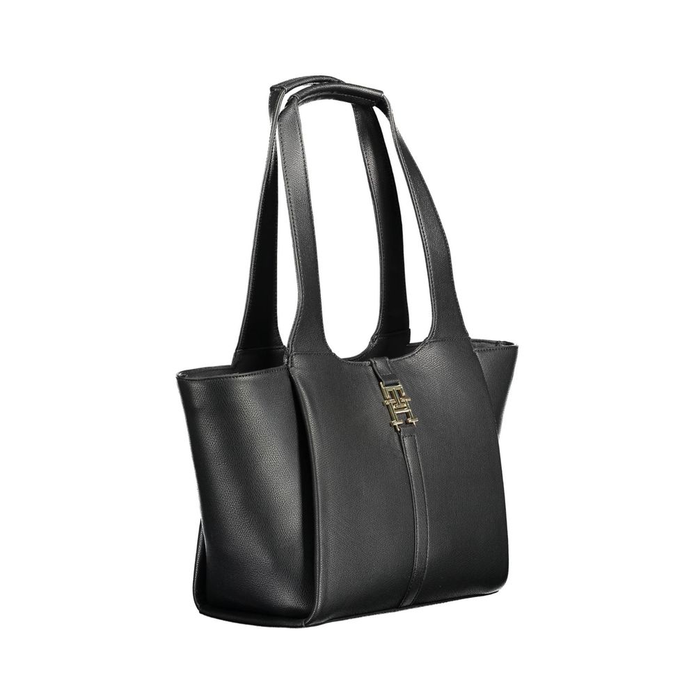 Tommy Hilfiger Handbag — Black Polyurethane
