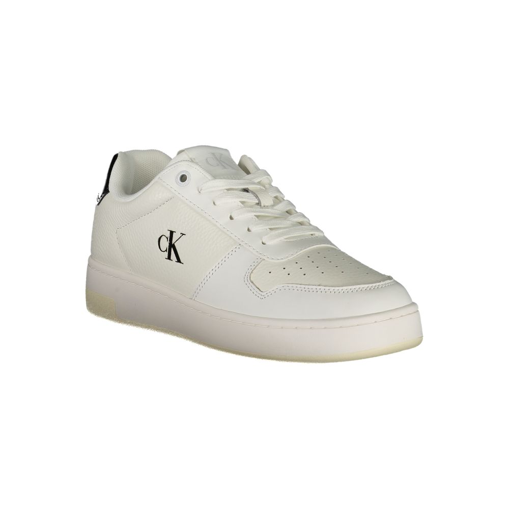 Calvin Klein Polyurethane Sneaker — White