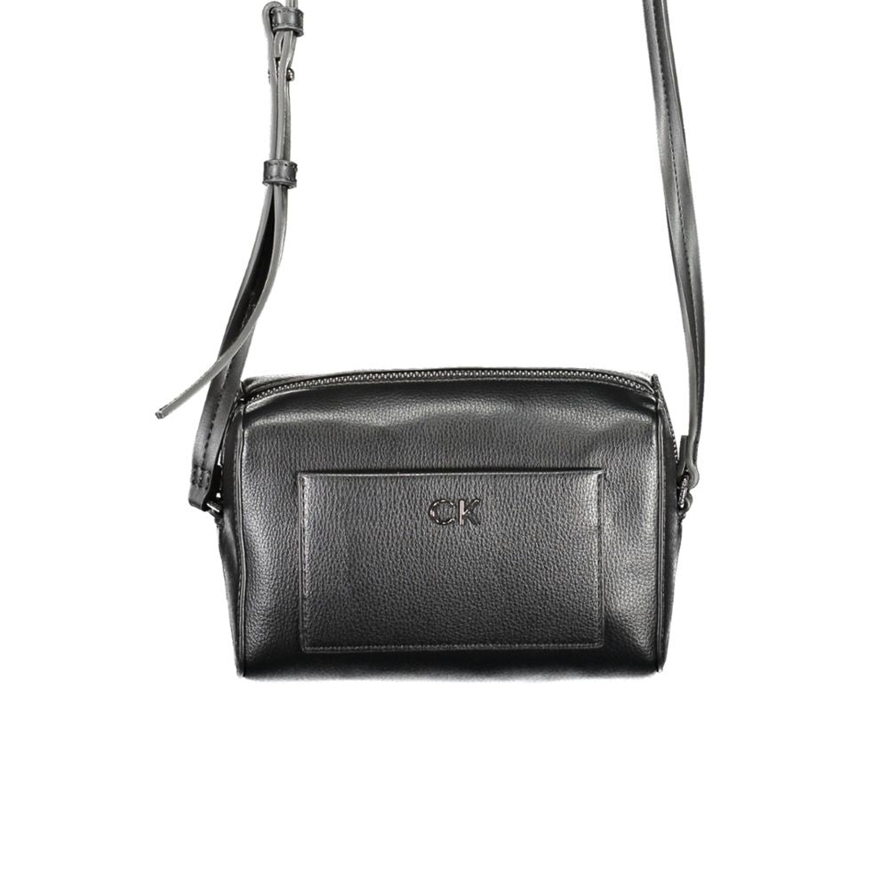 Calvin Klein Shoulder Bag — Black Polyester