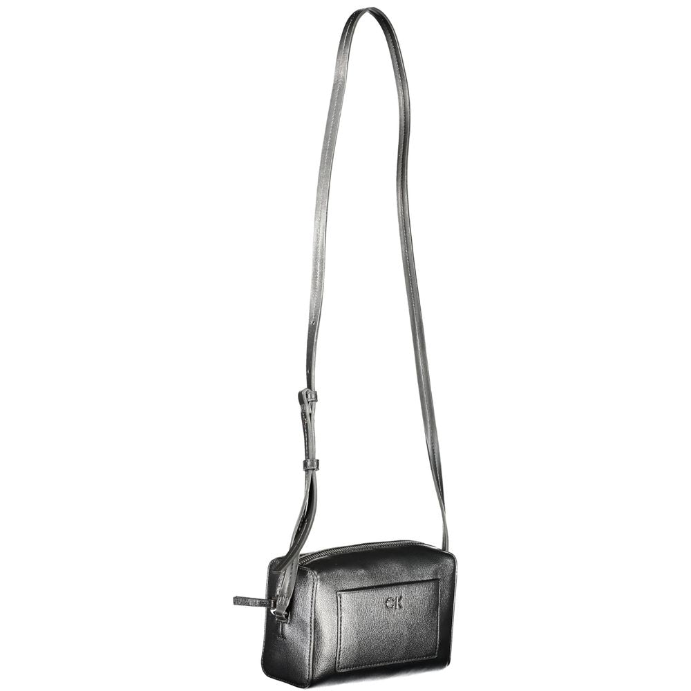 Calvin Klein Shoulder Bag — Black Polyester