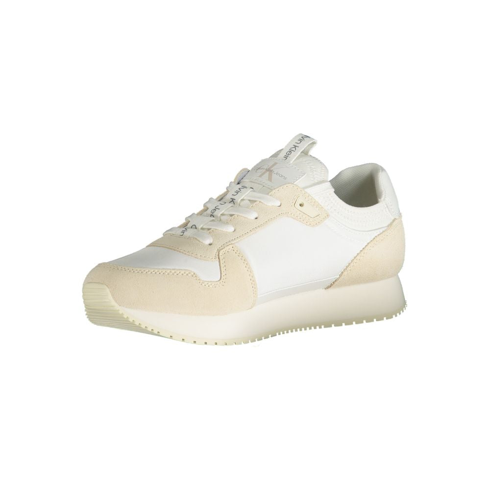 Calvin Klein Polyester Sneaker — White