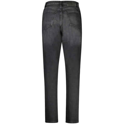 Calvin Klein Mom Jeans — Black Cotton