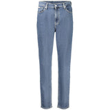 Calvin Klein Mom Jeans — Blue Cotton