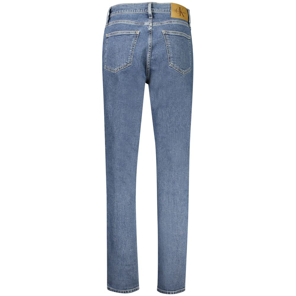 Calvin Klein Mom Jeans — Blue Cotton