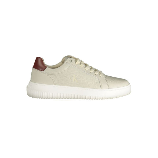 Calvin Klein Polyurethane Low-Top Sneaker — Gray