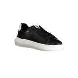Calvin Klein Leather Sneaker — Black