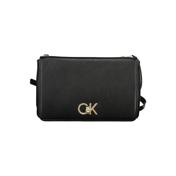 Calvin Klein Shoulder Bag — Black Polyester