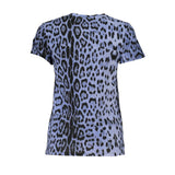 Cavalli Class Women's T-Shirt — Blue Cotton