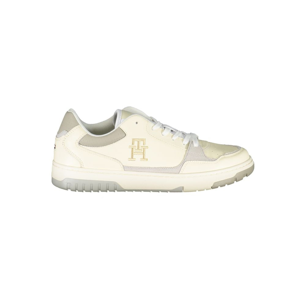 Tommy Hilfiger Athletic Sneaker — Beige with Embroidered Detail