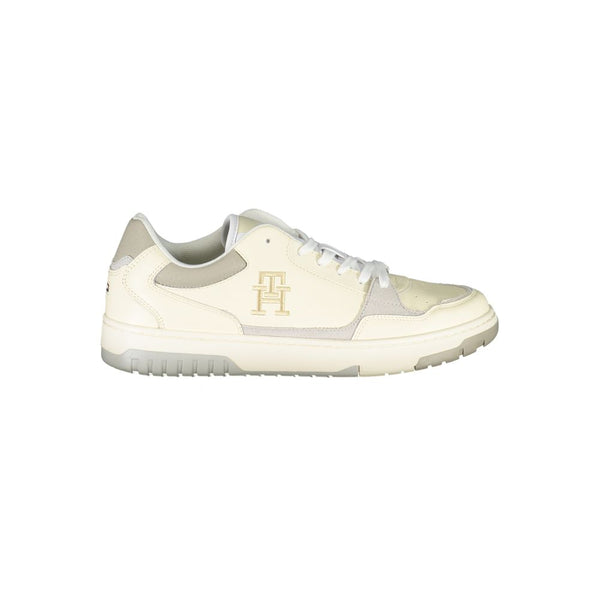 Tommy Hilfiger Athletic Sneaker — Beige with Embroidered Detail