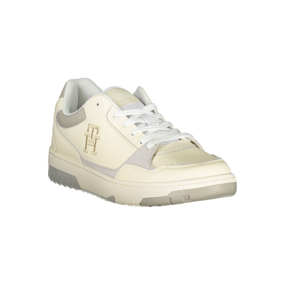 Tommy Hilfiger Athletic Sneaker — Beige with Embroidered Detail