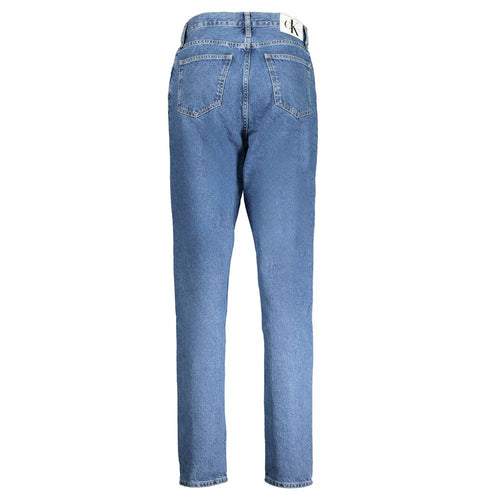 Calvin Klein Mom Jeans — Blue Cotton